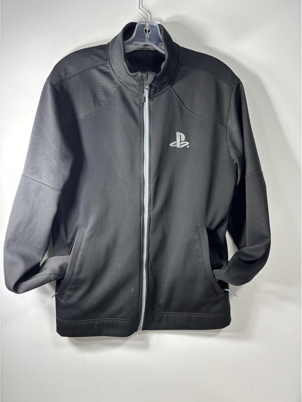 Y2K PlayStation zip up jacket Sz M